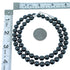 Hematite American Indian Genuine Sterling Silver Bead Necklace RX107850